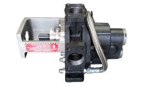image of a Delta pump, heat jacketed, relief valve, lip seal, rebuildable