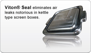 image of the Viton Seal on the screen box lid